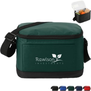 Classic 6-Can Polyester Lunch Cooler - BT3367