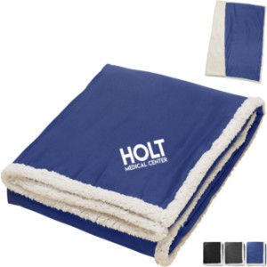 Sherpa Fleece Blanket, 50" x 60" - BT3379