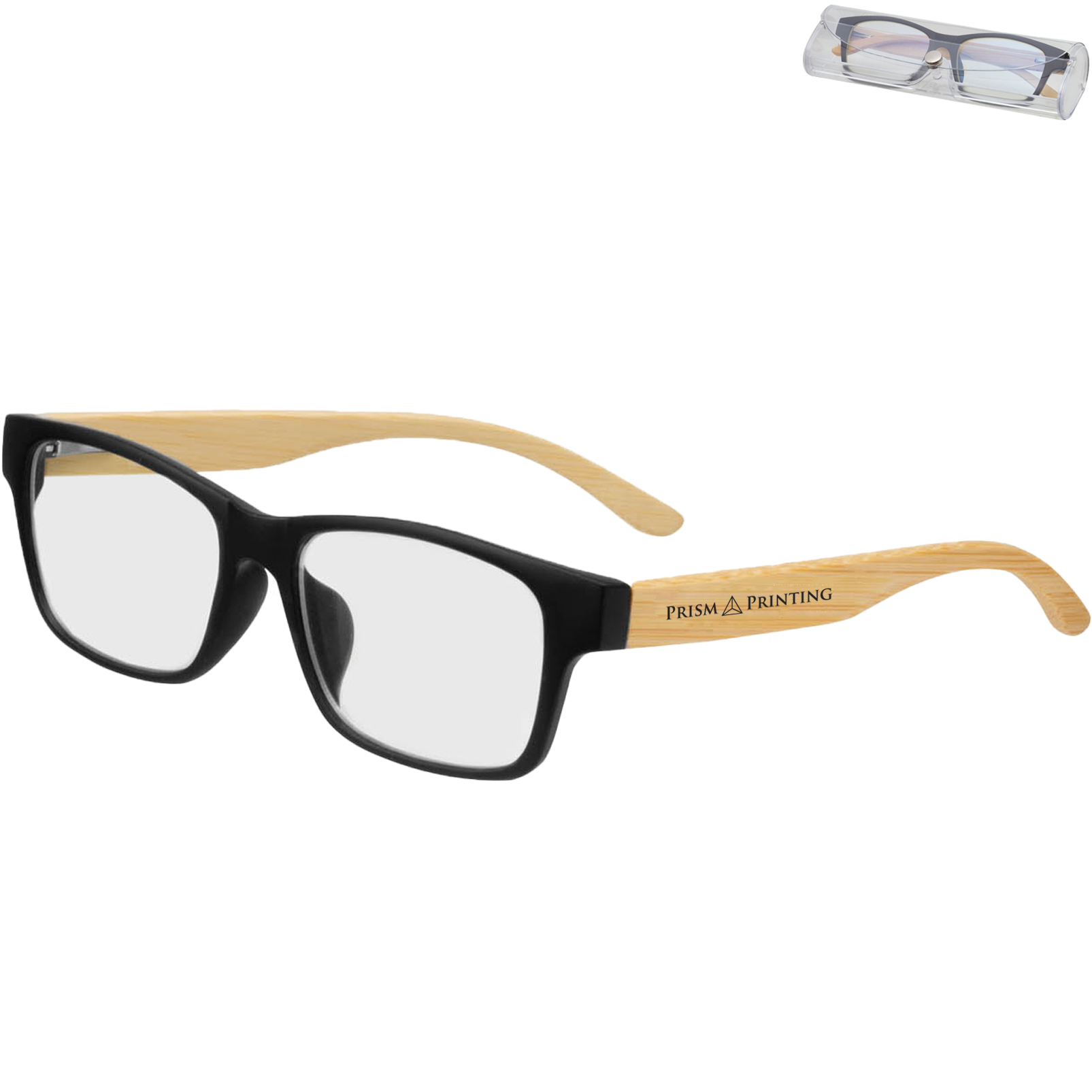 Product Photo 1 Bamboo Arm Blue Light Glasses