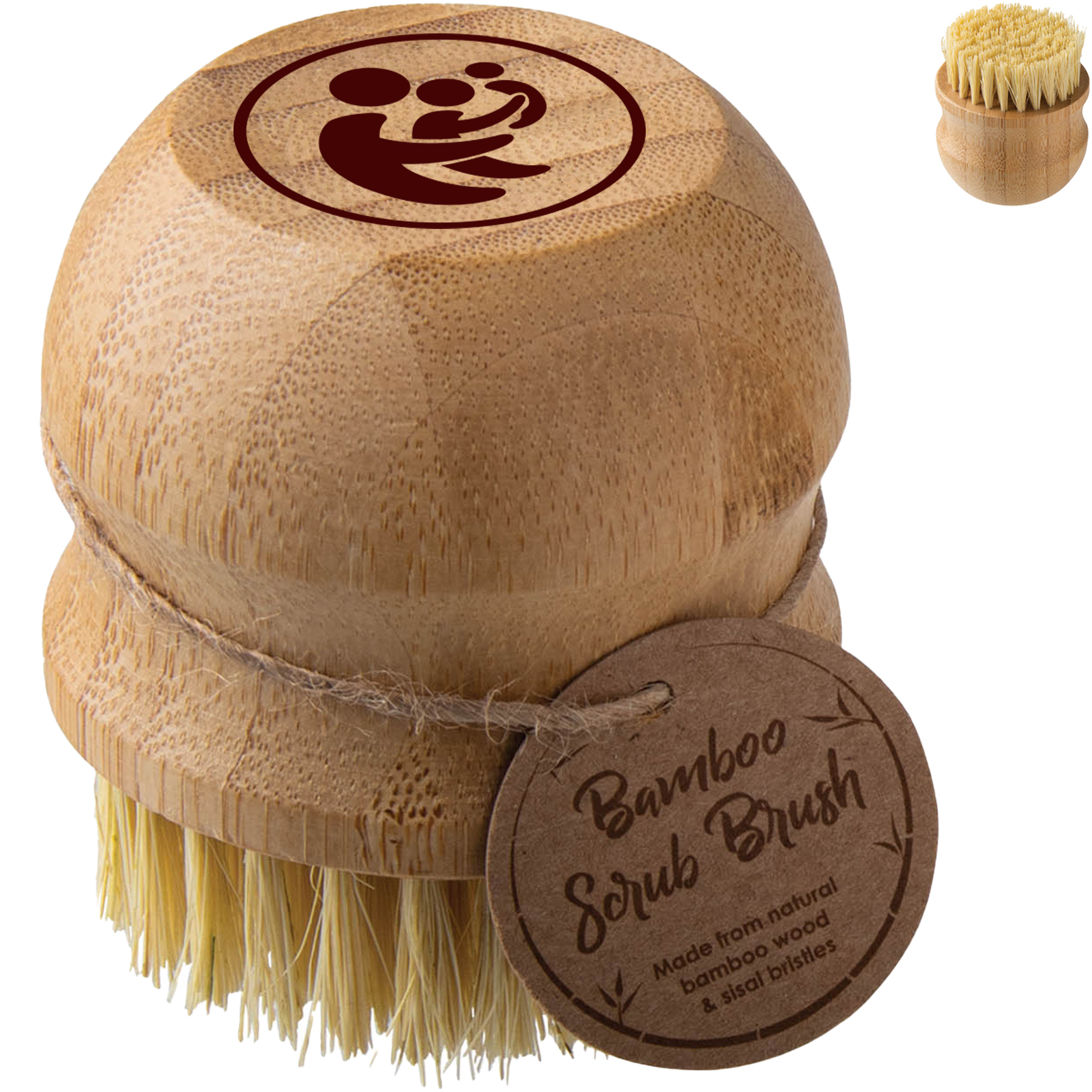 Product Photo 1 Bamboo Scrub Brush