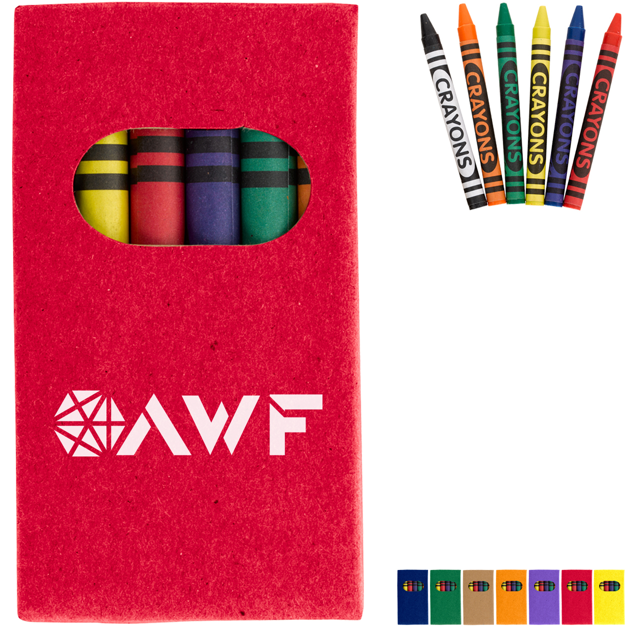 Product Photo 1 Six-Piece Crayon Set