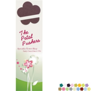 Flower Seed Paper Shape w/ Bookmark - IL7625