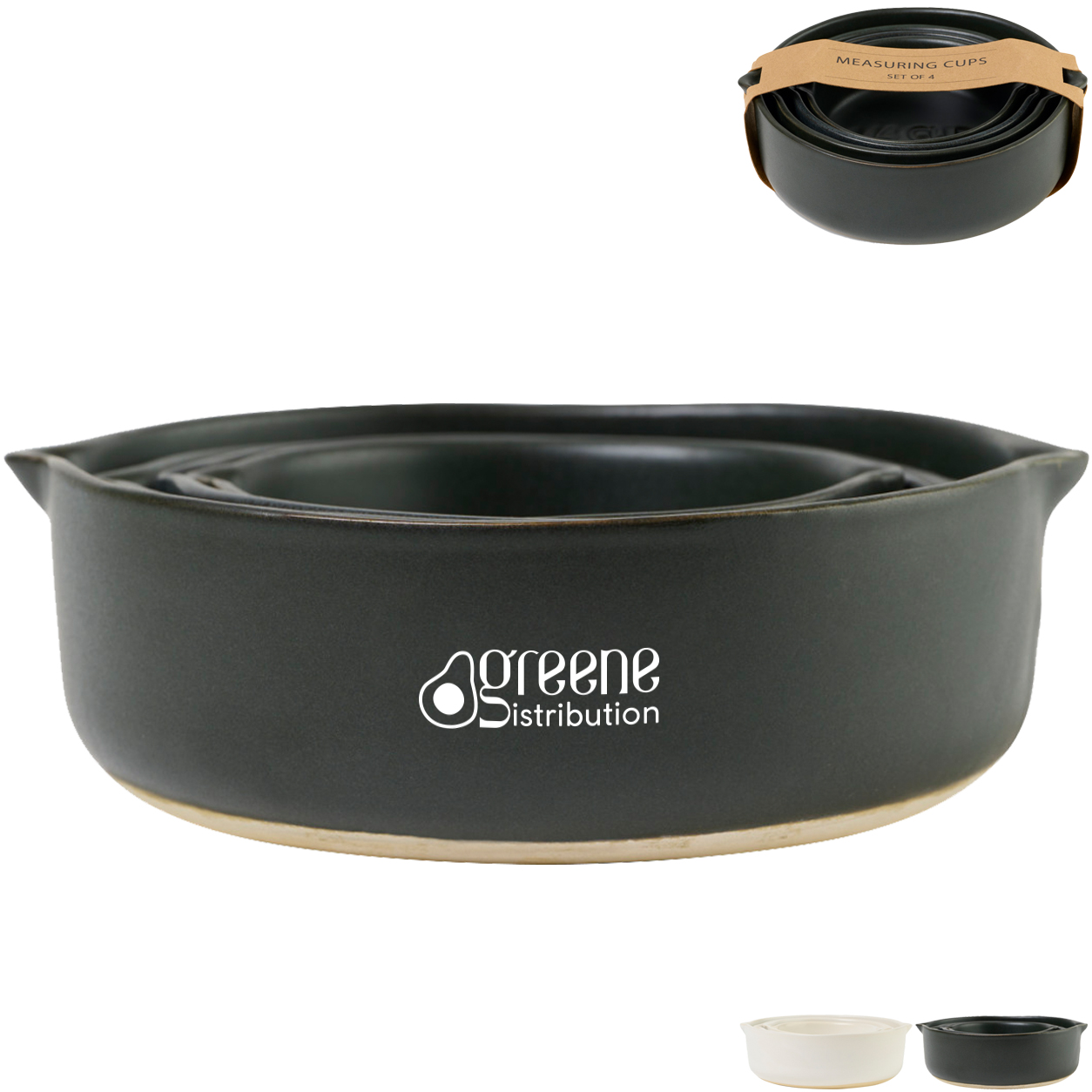 Product Photo 1 Be Home® Brampton Nested Stoneware Measuring Cups