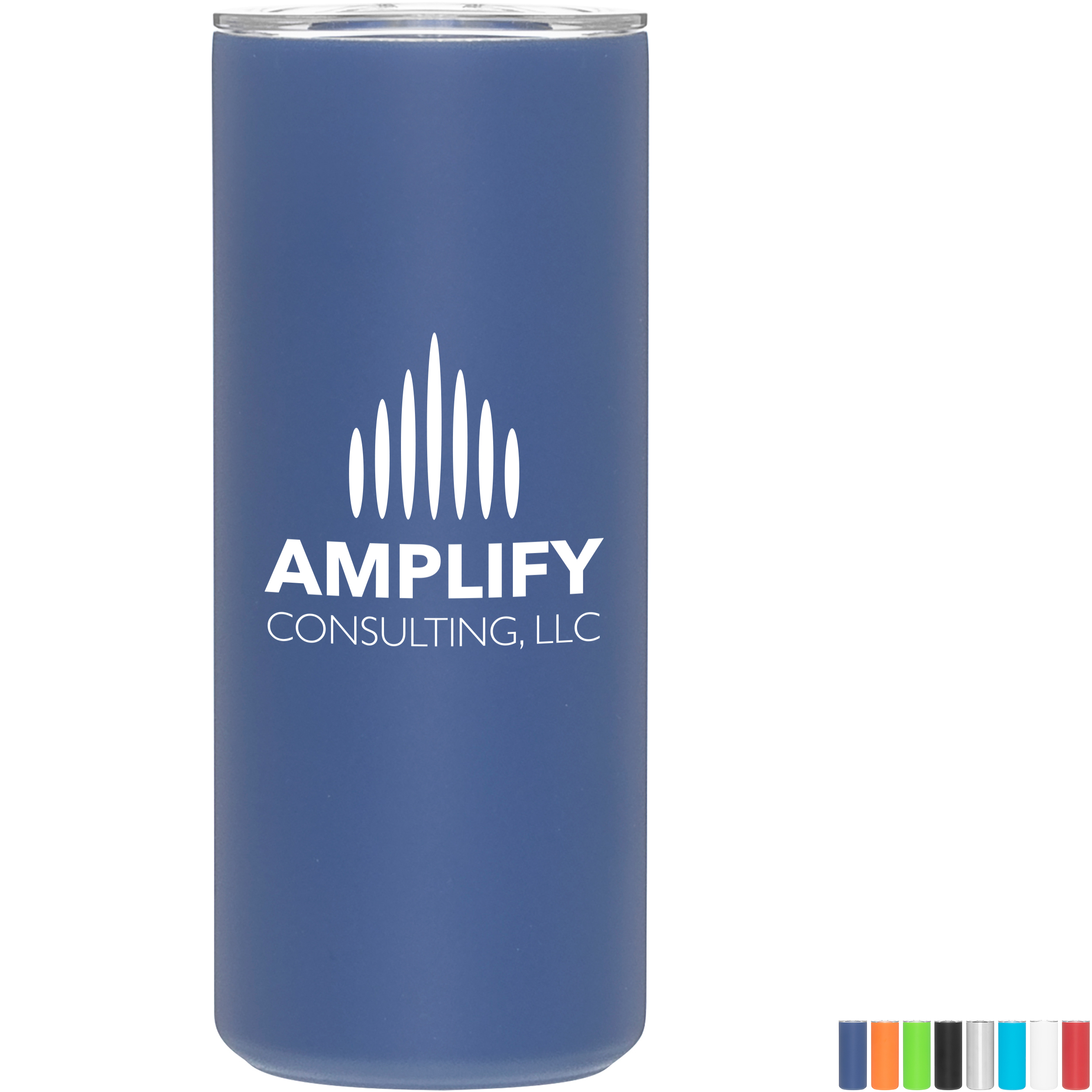 Product Photo 1 Daphne Double Wall Stainless Steel Thermal Tumbler Can Cooler, 11oz.