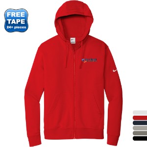 Nike® Club Fleece Sleeve Swoosh Full-Zip Men's Hoodie - NK2280