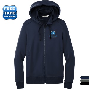 Port Authority® Polyester Smooth-Faced Fleece Hooded Ladies' Jacket - WJ6670