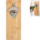 Bamboo Wall Mounted Bottle Opener