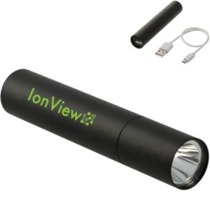 Rechargeable Aluminum 1200mAh Flashlight - BT3390
