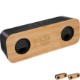 Chrome & Bamboo Wireless Speaker