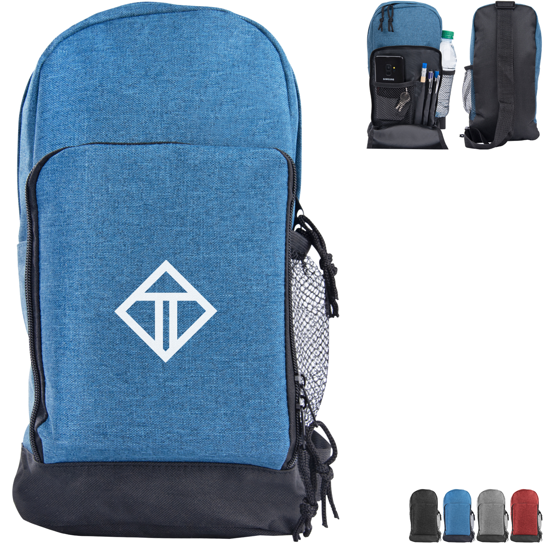 Product Photo 1 Layover Tablet Polyester Sling Backpack