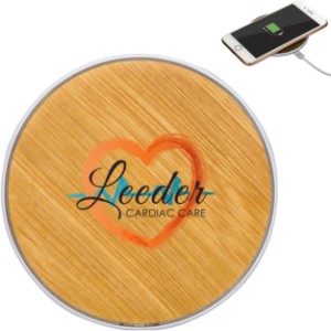 Bamboo Print Wireless Charger - ST5001