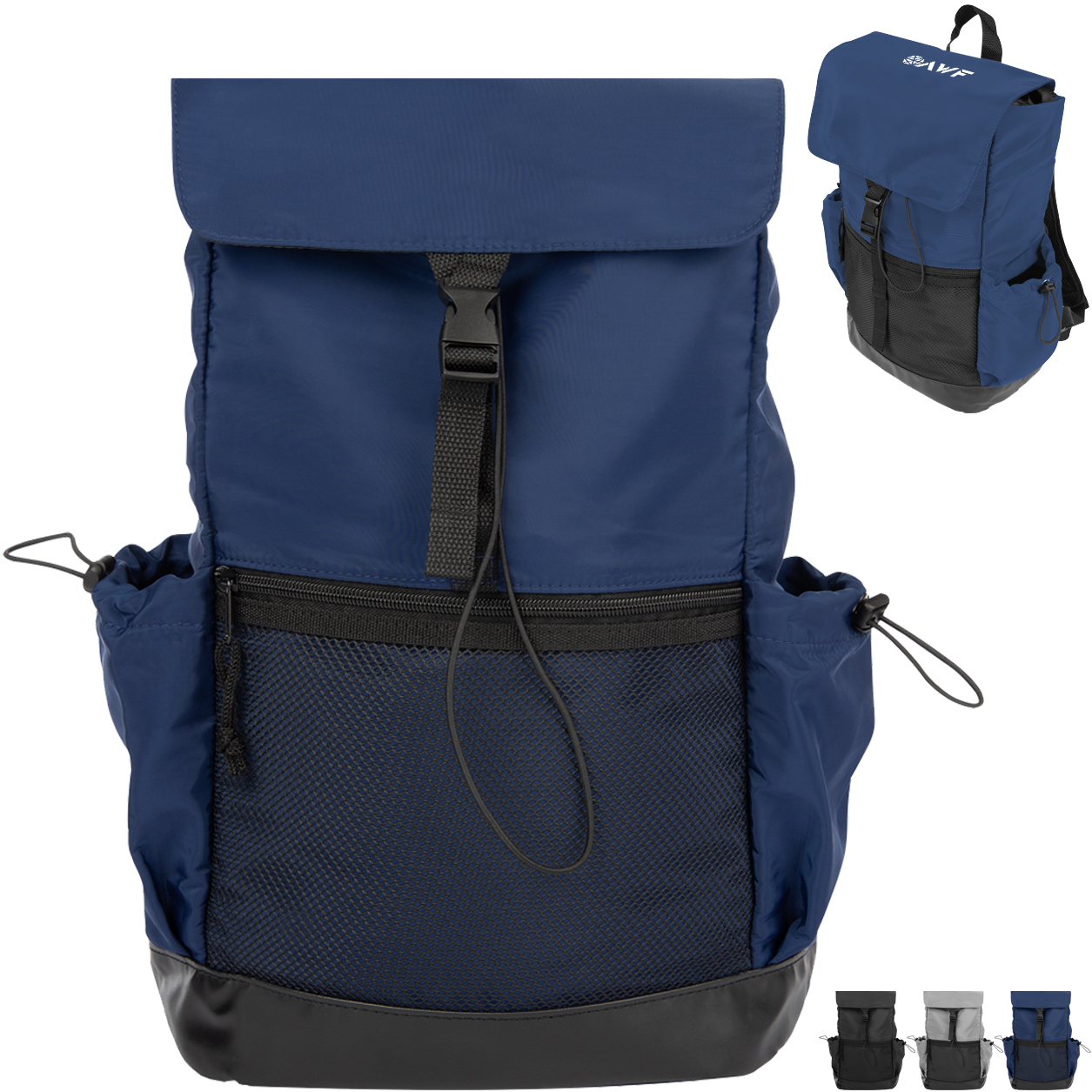 Product Photo 1 Intern Polyester Mesh Laptop Backpack - CLOSEOUT!