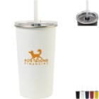 Photo 5 Arlo Classics Stainless Steel Tumbler w/ Straw, 20oz.