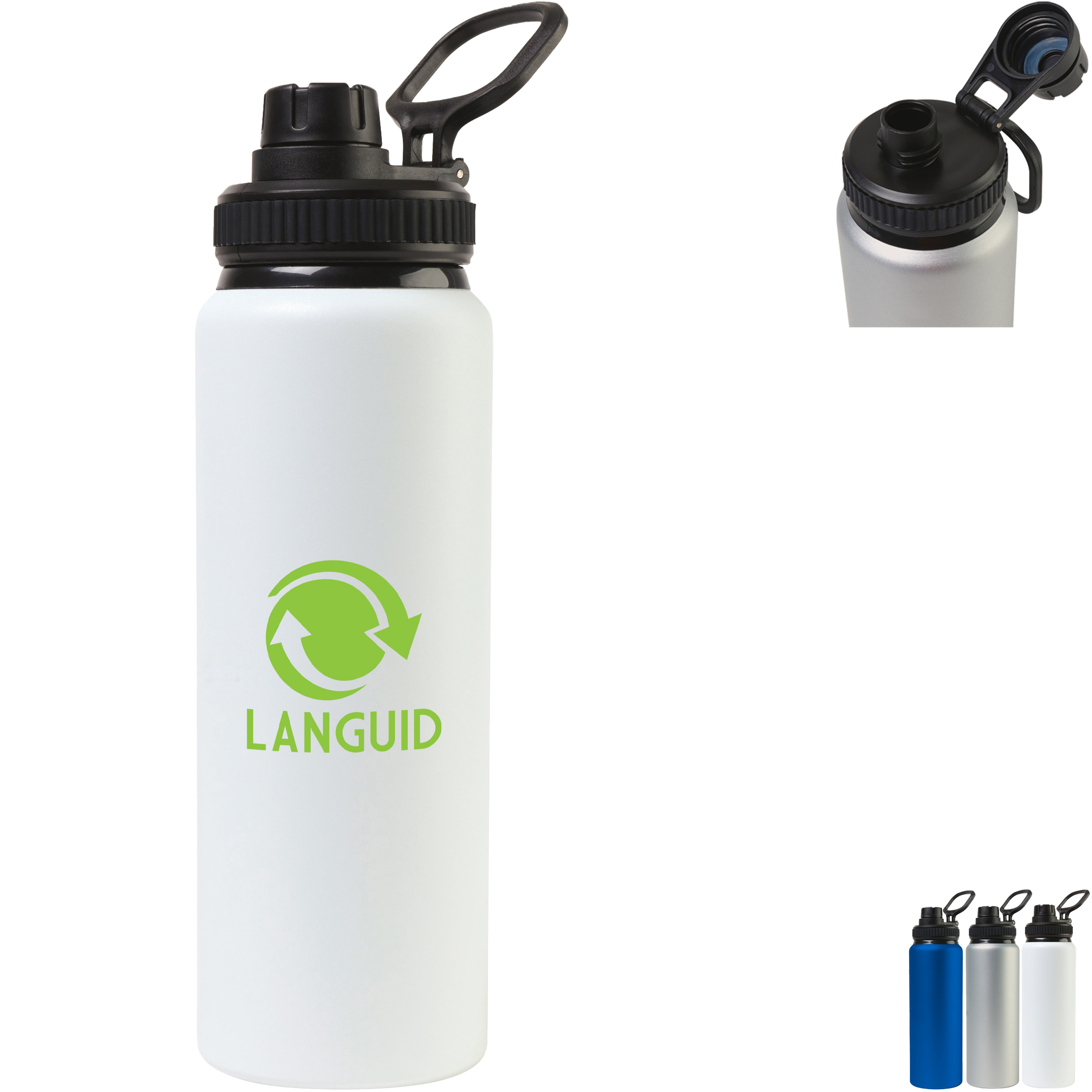 Product Photo 1 Jett Aluminum Chug Lid Hydration Bottle, 32oz.