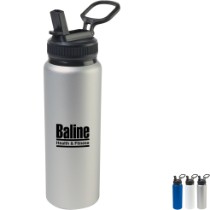 Photo 19 Jett Aluminum Straw Lid Hydration Bottle, 32oz.