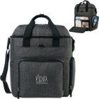 Photo 3 Reagan Heather Poly Diaper Bag Carryall Tote