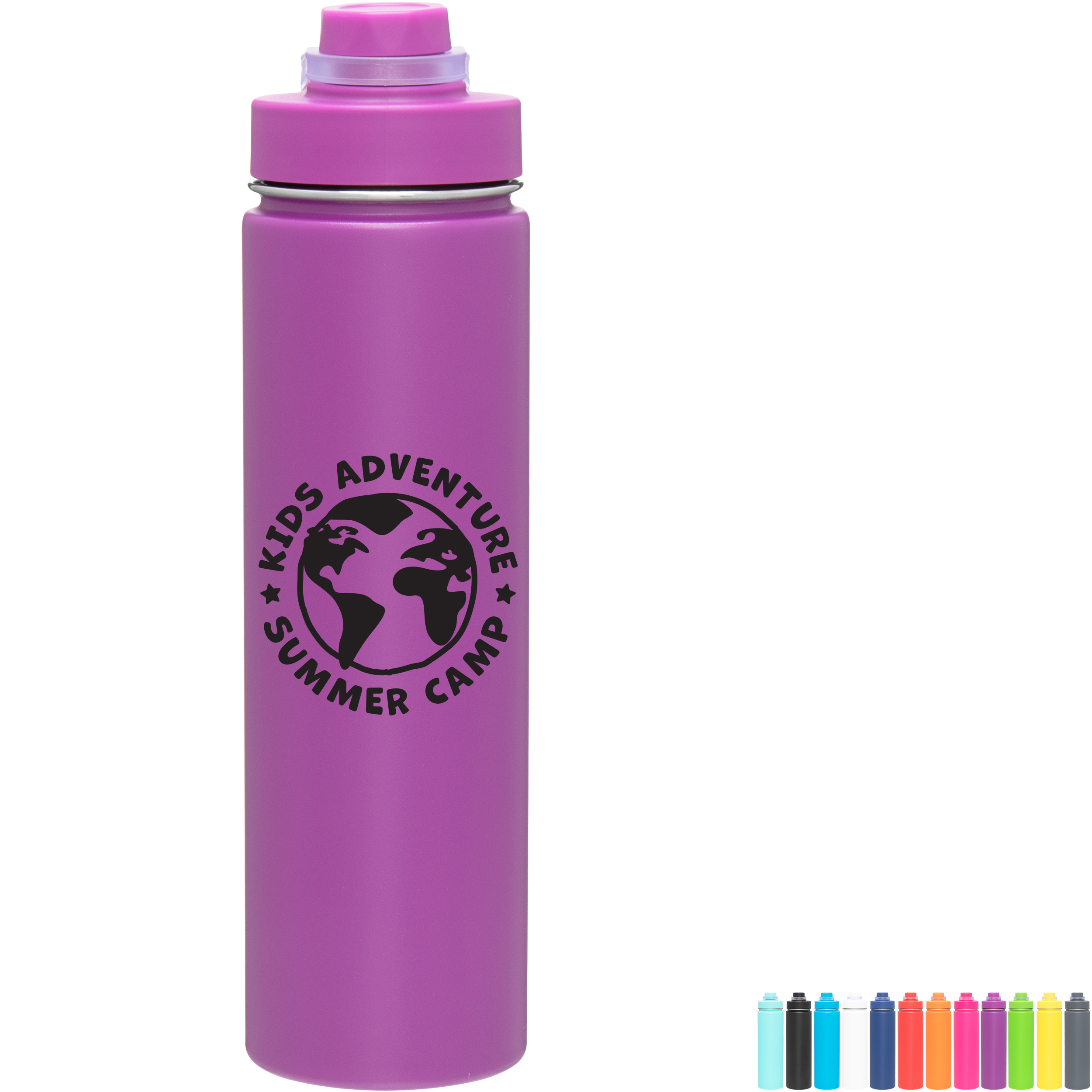 Product Photo 1 h2go Conquer Stainless Steel Bottle, 24oz.