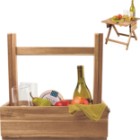 Photo 13 La Cuisine Acacia Wood Picnic Table & Carrier