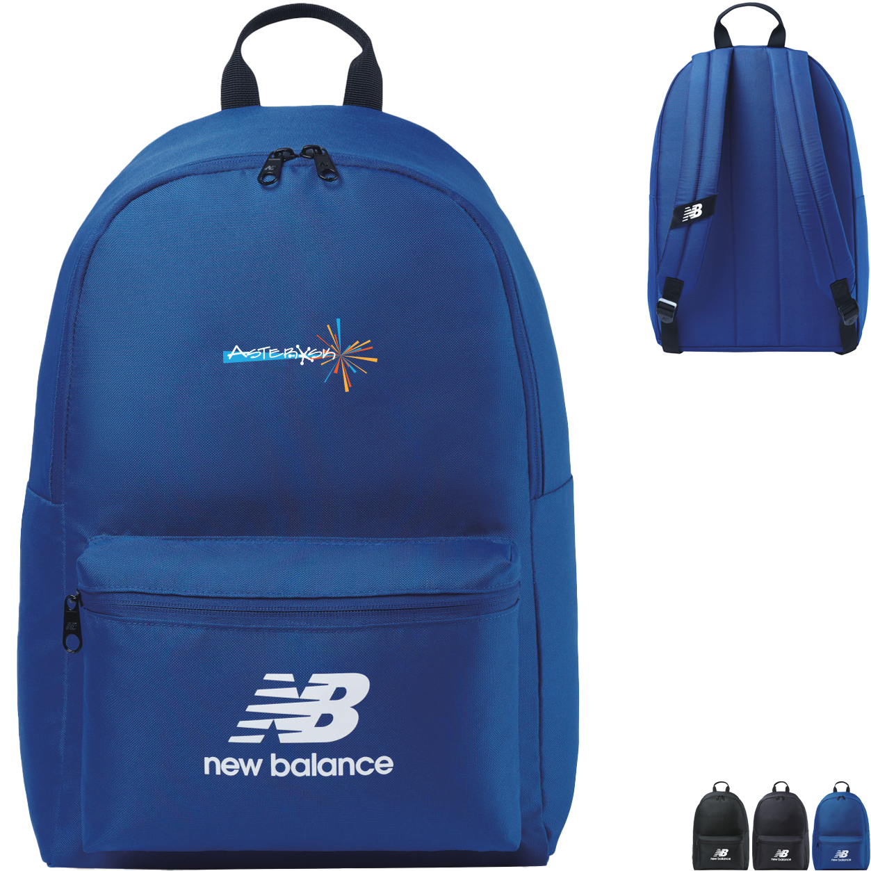 Product Photo 1 New Balance® Polyester Logo Round Backpack