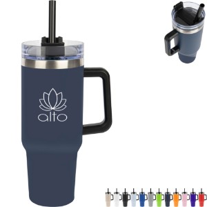 Intrepid Double Wall Stainless Steel Vacuum Insulated Tumbler, 40oz. - HT9798