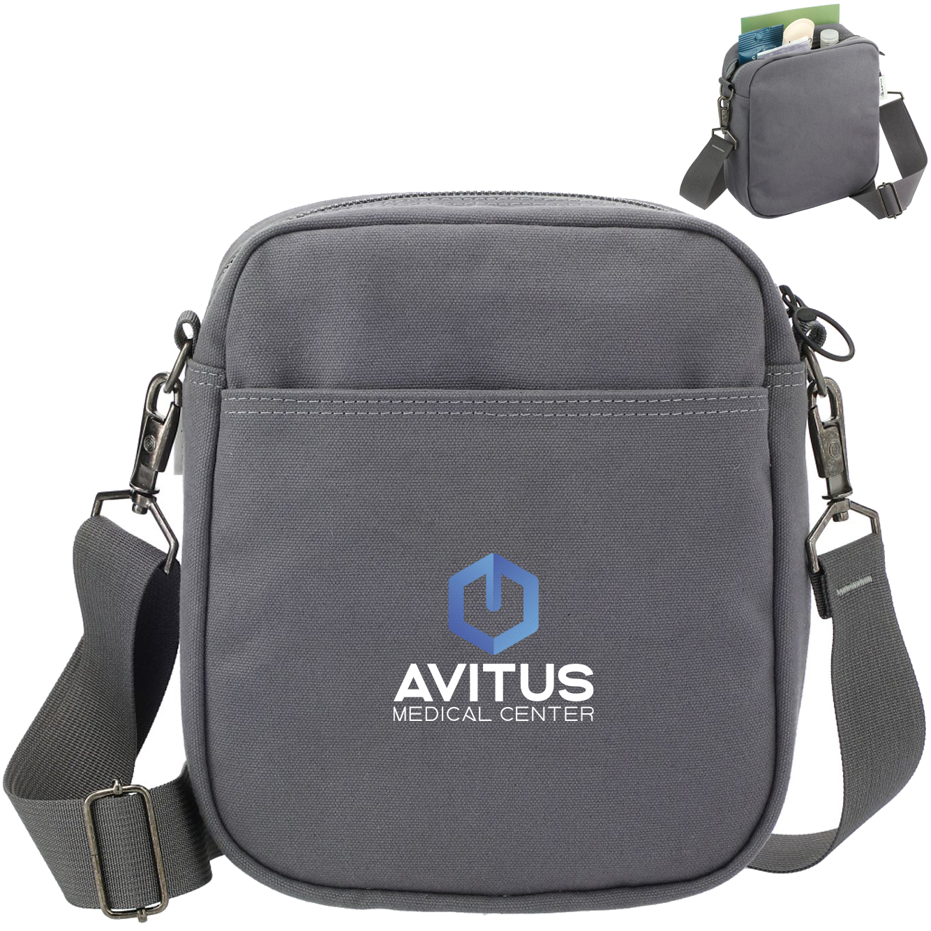 Product Photo 1 Moop® Wayfinder Cotton Canvas Crossbody Tote