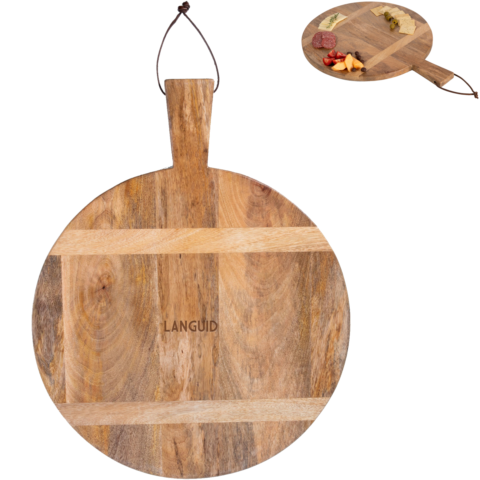Product Photo 1 Ravi Mango Wood Round Serving Board