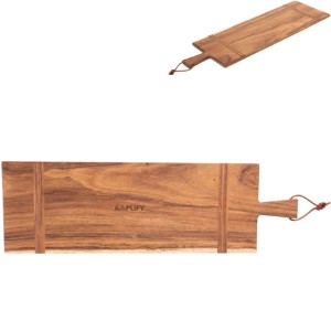 Madera Caribbean Walnut Rectangular Charcuterie Board, 29" x 9" - PK2320