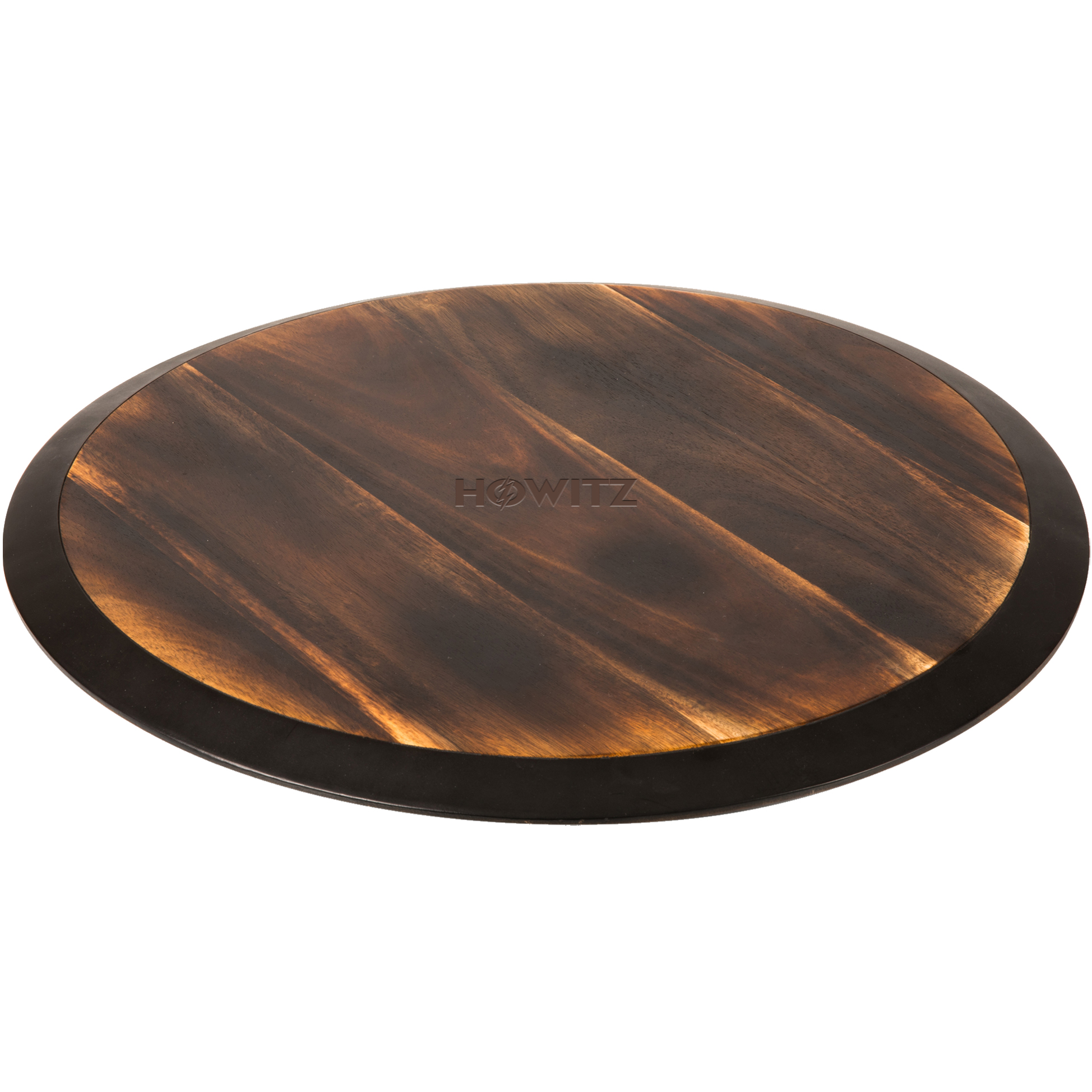 Product Photo 1 Lazy Susan Fired Acacia Wood Serving Tray