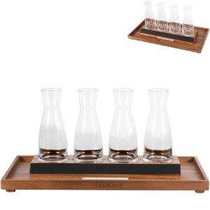 Cava Wine Tasting Kit w/ 4 Glass Carafes - PK2322