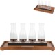 Cava Wine Tasting Kit w/ 4 Glass Carafes