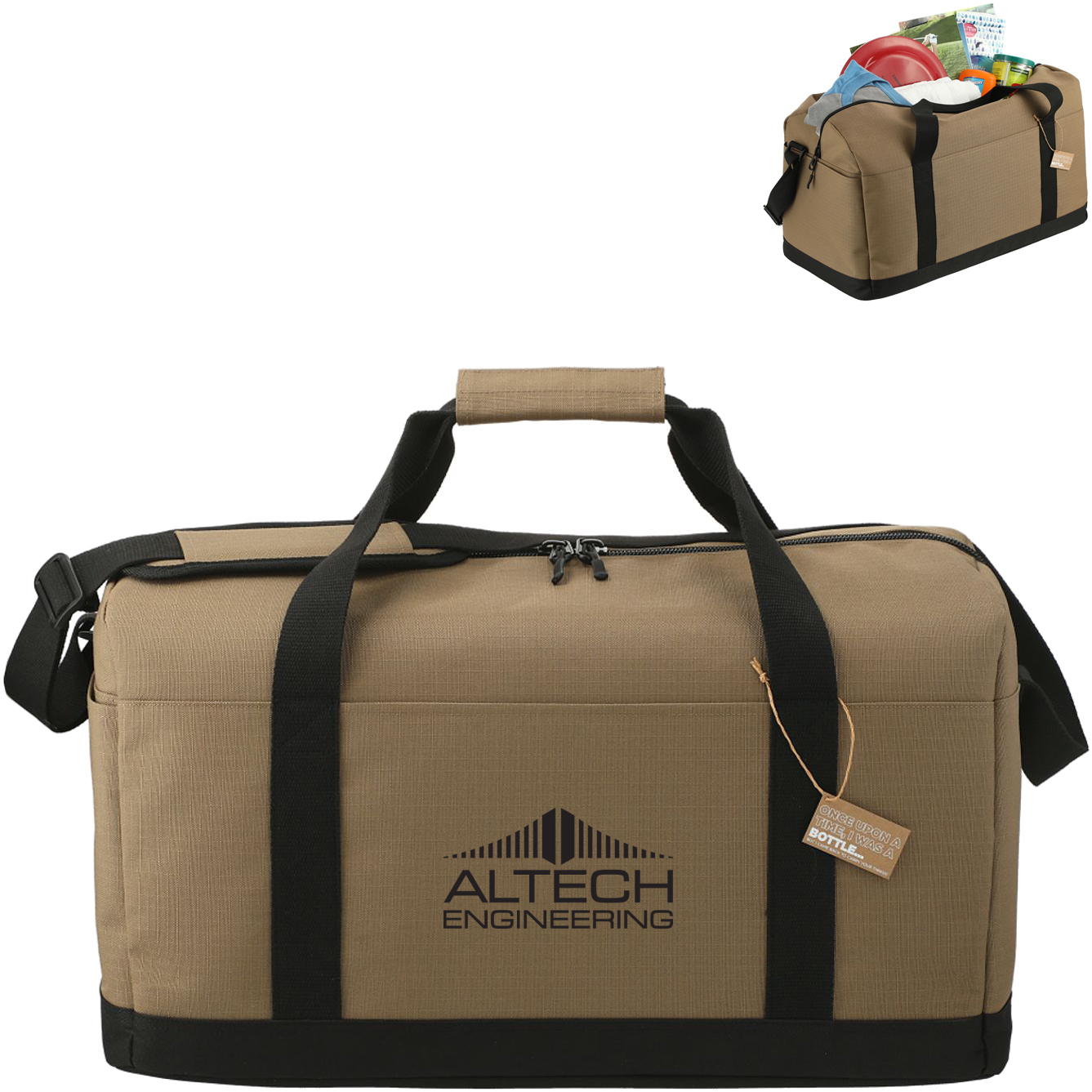 Product Photo 1 NBN Recycled Polyester Tarpaulin 21" Utility Duffel