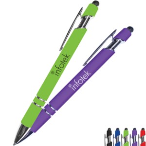 Halcyon® York Retractable Stylus Pen - AK8397