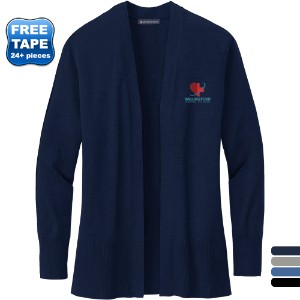 Brooks Brothers® Cotton & Nylon Stretch Long Cardigan Ladies' Sweater - WJ6686