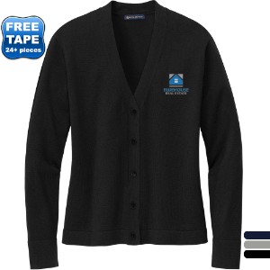 Brooks Brothers® Cotton & Nylon Stretch Cardigan Ladies' Sweater - WJ6687