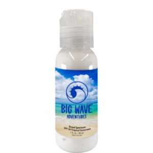Tropical Coconut Scented Sunscreen Bottle SPF30, 1oz. - TK6014