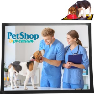 Heavy Duty Rubber-Backed Pet Mat - TK6013