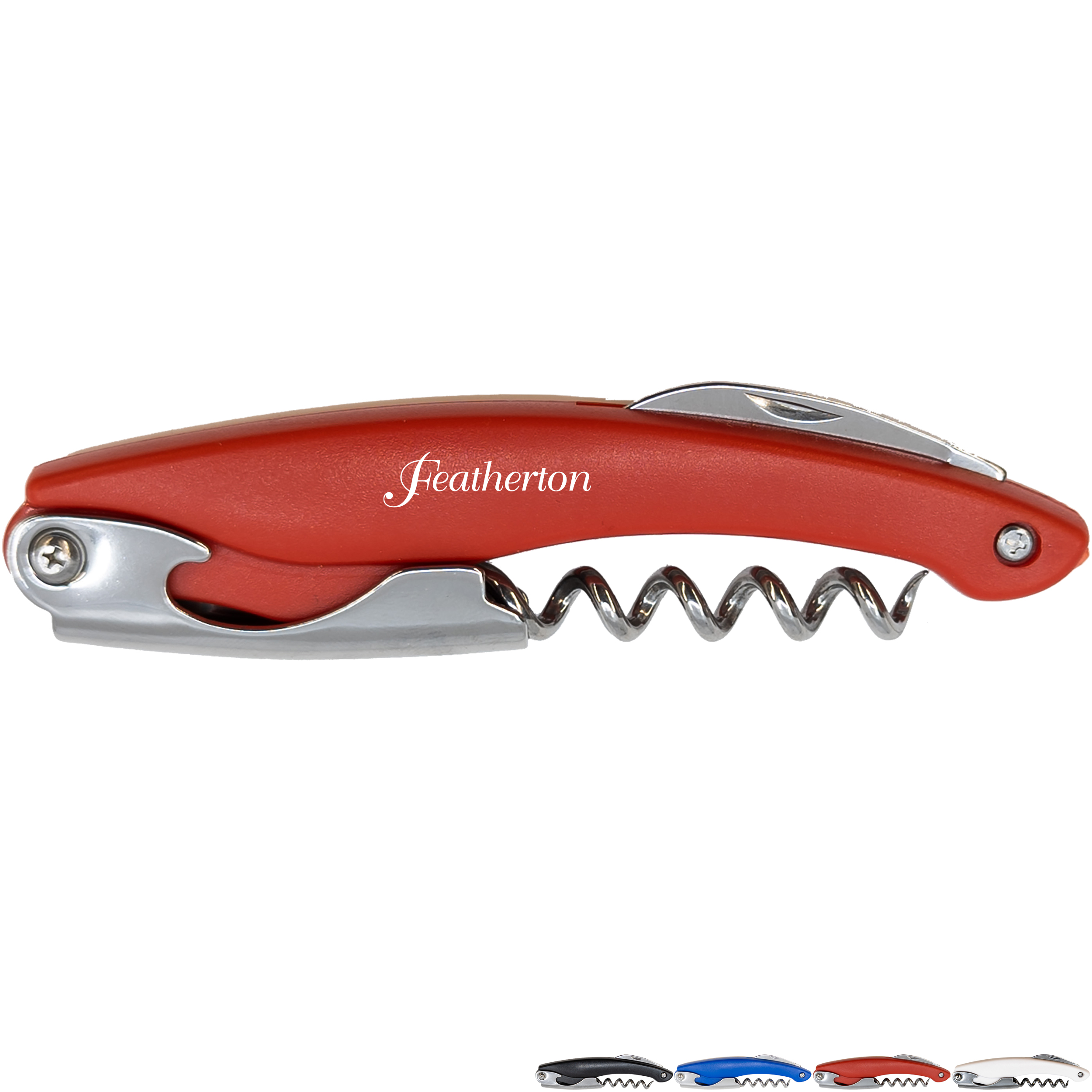 Product Photo 1 Bottle Corkscrew Opener w/ Knife