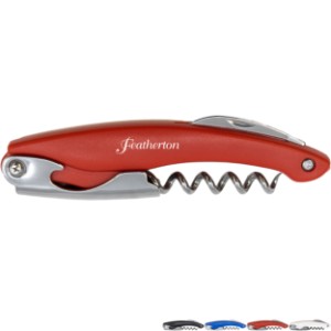 Bottle Corkscrew Opener w/ Knife - TK6009