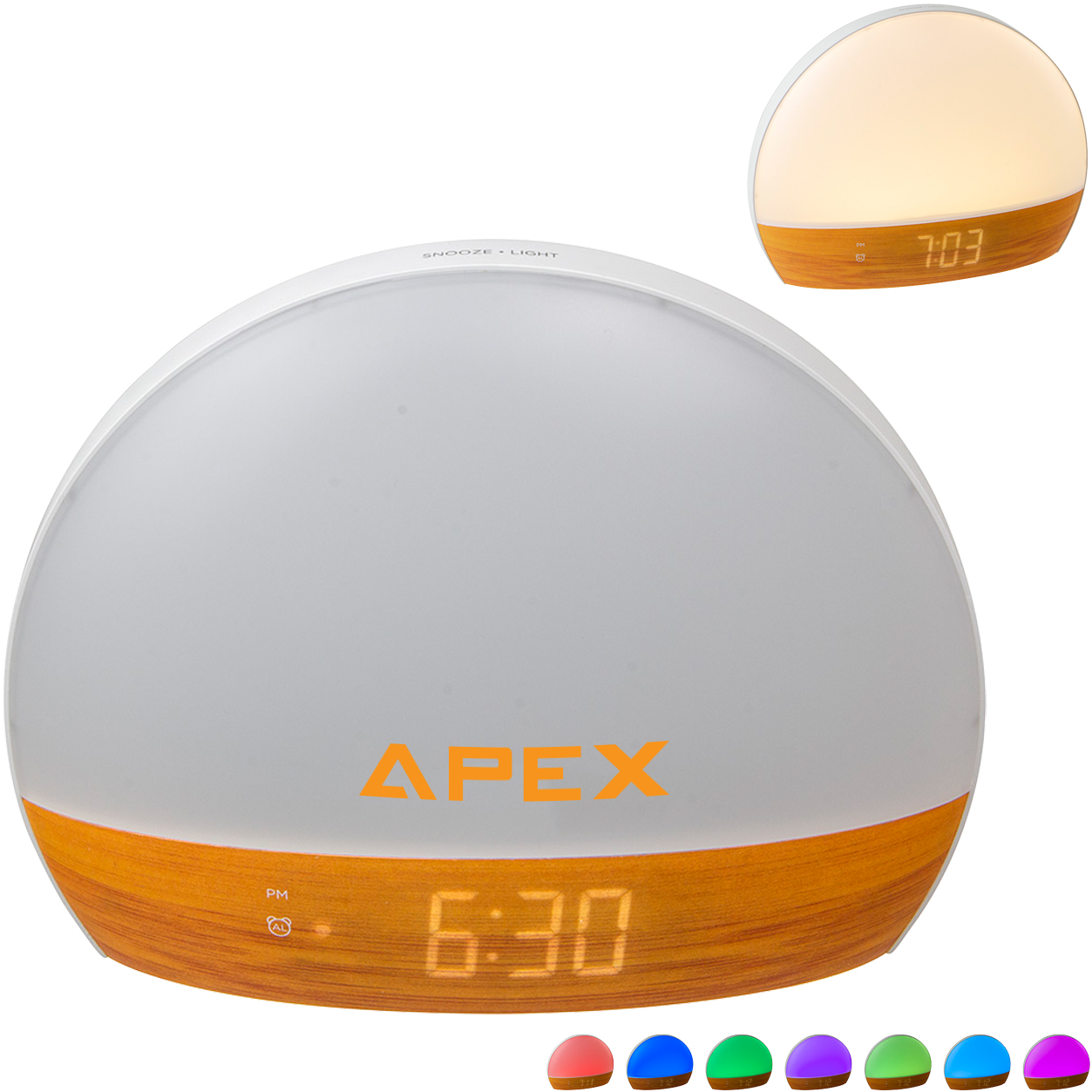 Product Photo 1 Daybreak Digital Alarm Clock w/ Sunrise Simulation