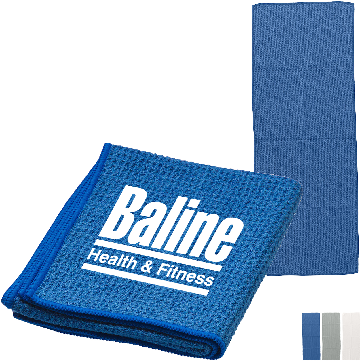 Product Photo 1 Gridiron Waffle Microfiber Sports Towel, 12" x 32"