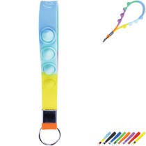 Stress Push Pop Key Chain