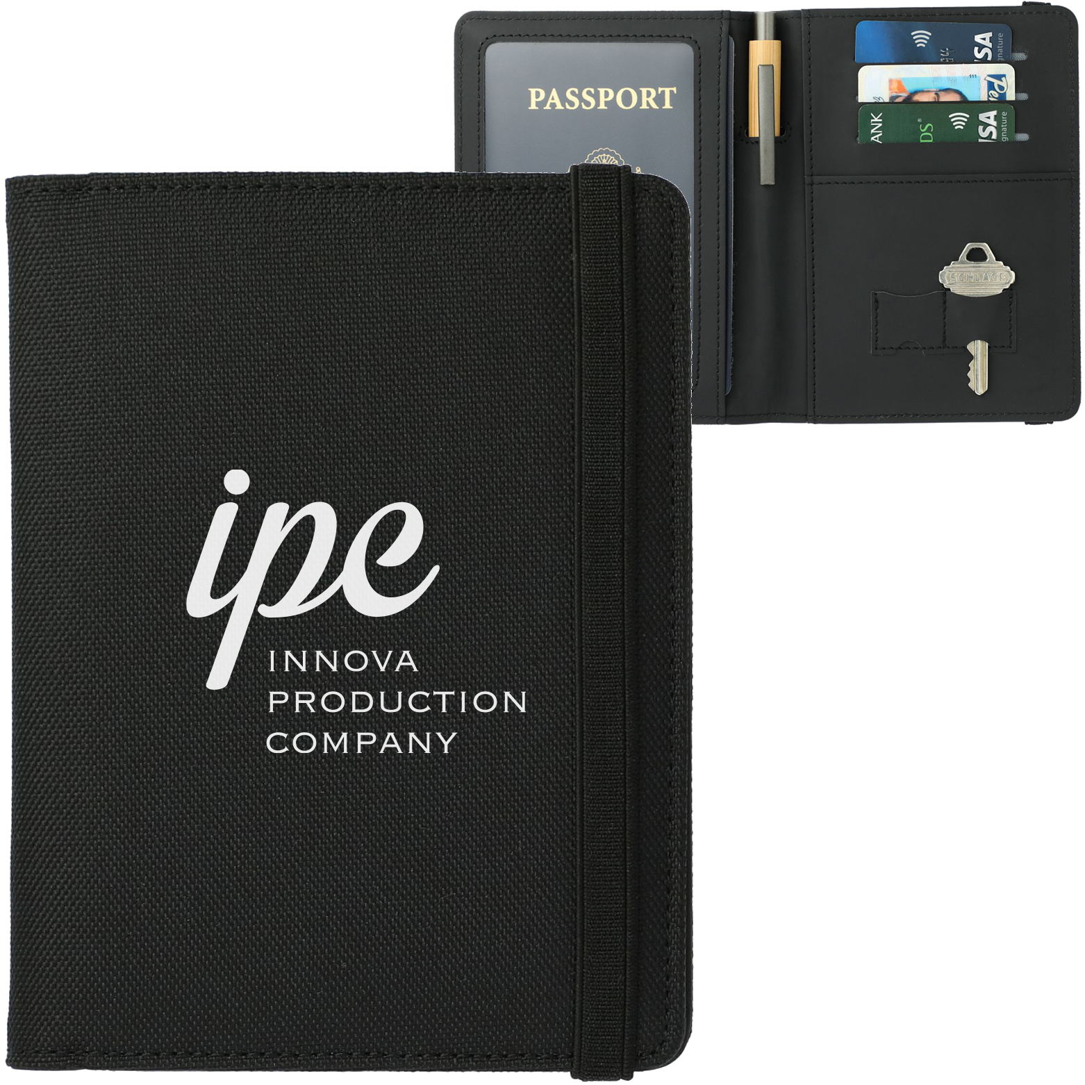 Product Photo 1 Deluxe Recycled PET Passport Wallet