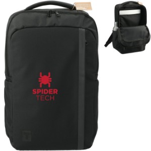 Tranzip® Recycled Polyester 17" Computer Backpack - LD5269