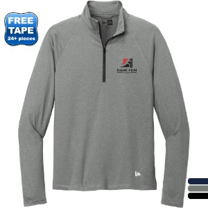 New Era® Power Poly/Spandex Men's 1/2 Zip - WJ6705