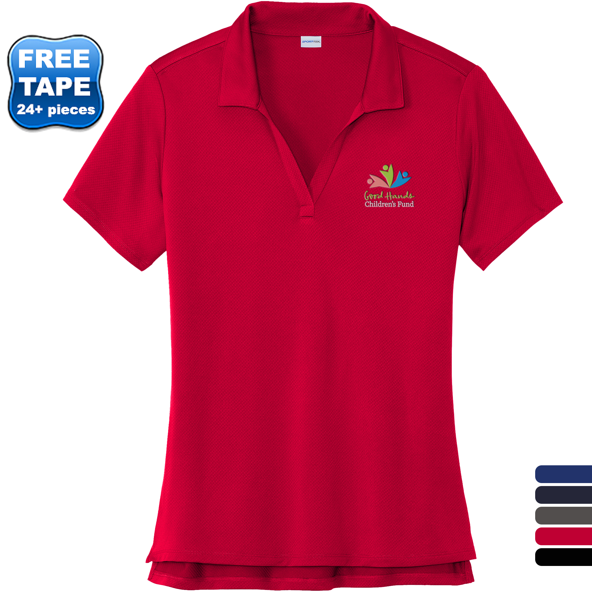 Product Photo 1 Sport-Tek® Sideline Polyester Ladies' Polo