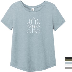 Allmade® Relaxed Tri-Blend Scoop Neck Ladies' Tee - WJ6752