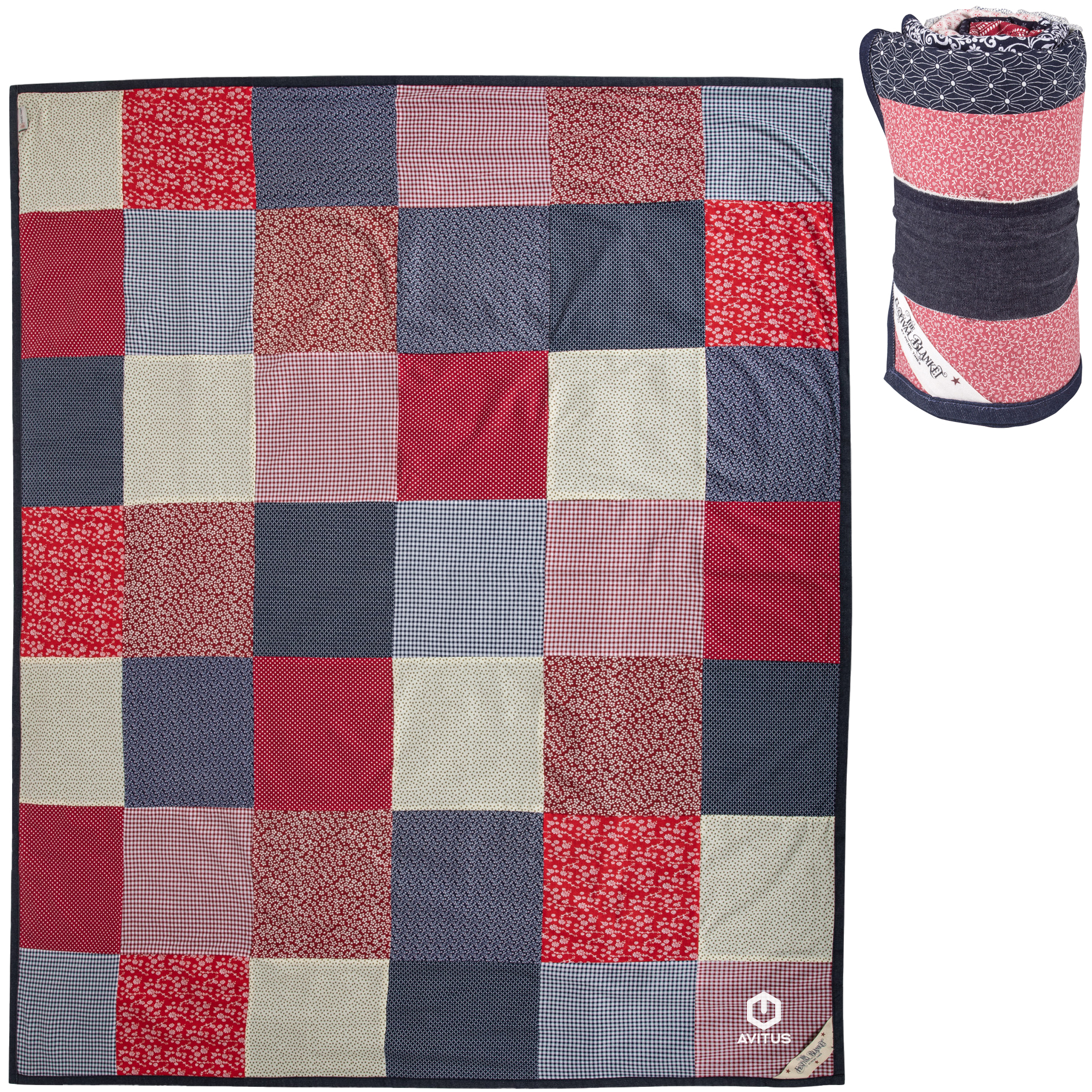 Product Photo 1 Festival Multi-Color Pattern Blanket, 57" x 67"