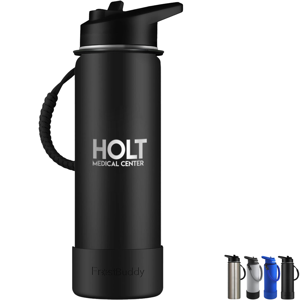 Product Photo 1 Frost Buddy® Double Wall Vacuum Insulated Sports Buddy Bottle, 24oz.