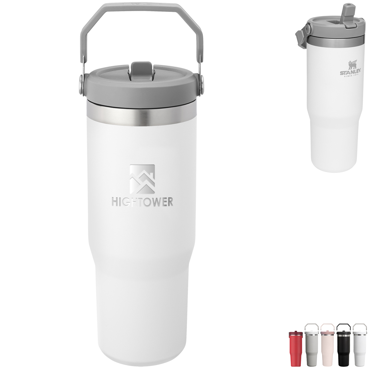 Product Photo 1 Stanley® IceFlow™ Flip Straw Vacuum Insulated Tumbler, 30oz.