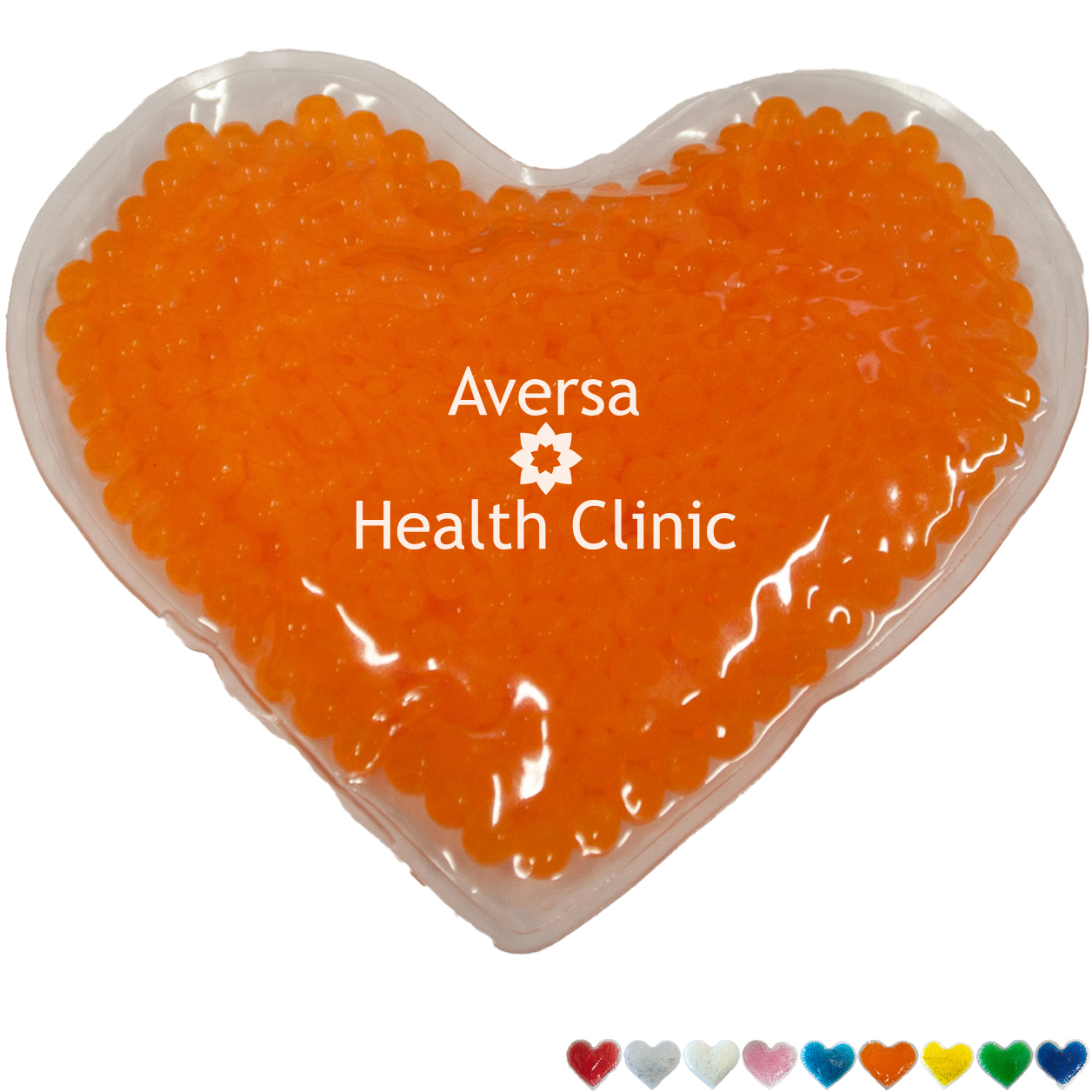 Product Photo 1 Heart Gel Beads Hot & Cold Pack